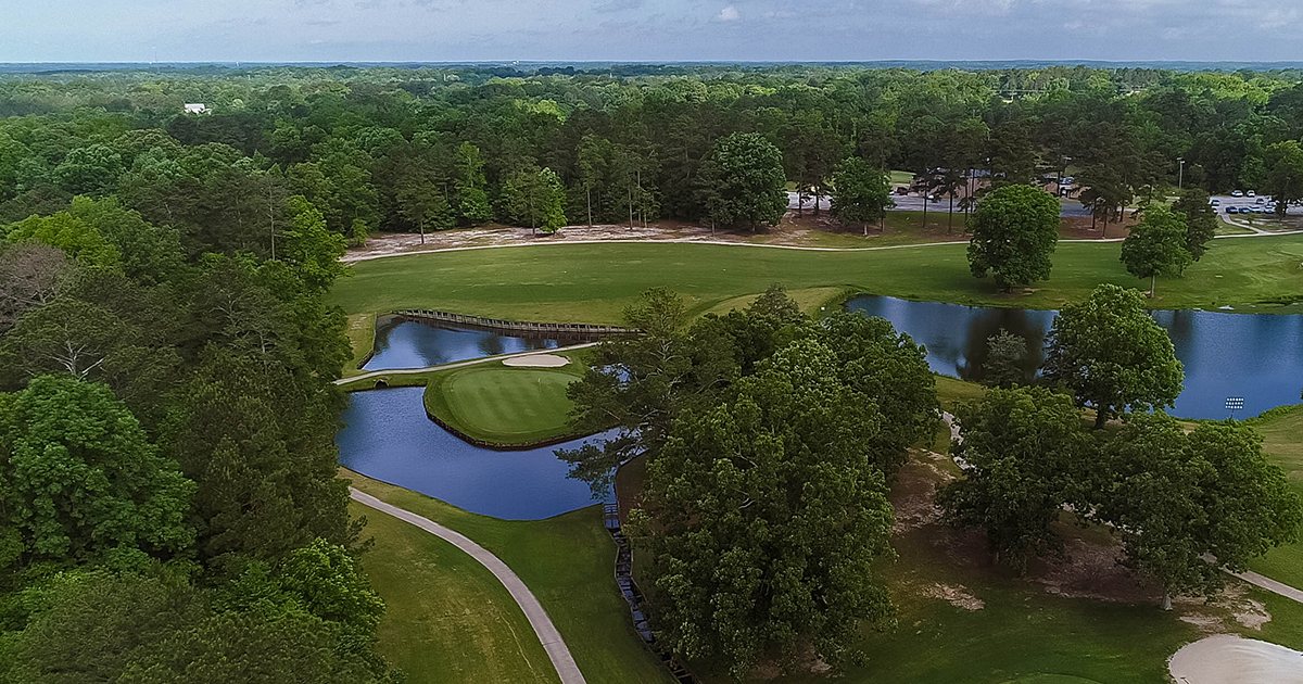 Lancaster Golf Club Aerial Photo